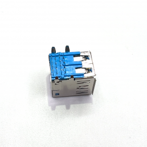 USB3.0 Double layer 18 pins DIP right angle