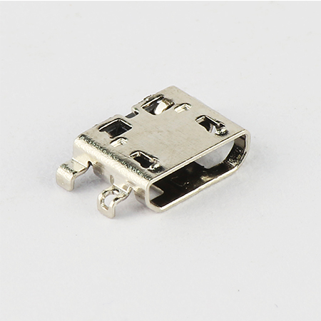 Micro USB sink board 0.8mm DIP soldering USB connector