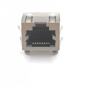RJ45 connector 8P8C tab up