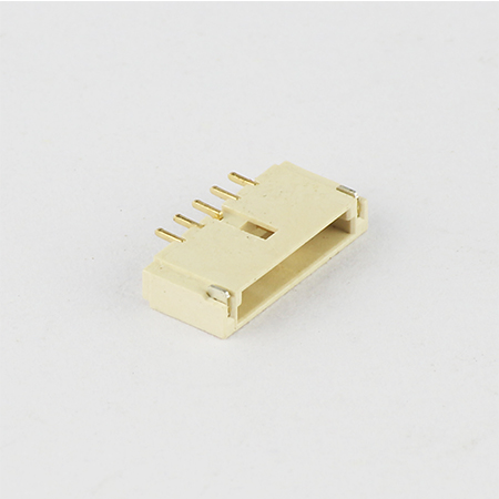 Hot sale smt type 5P gold plated pitch 1.25mm wafer connector